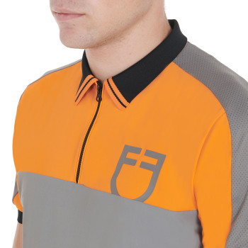 SLIM FIT TRAININGSPOLOSHIRT FÜR HERREN MIT FRONTLOGO promo