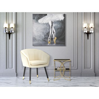 PARIS CREME/GOLD SESSEL