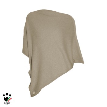 PONCHO AUS 100 % BAUMWOLLE