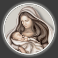 HELLES BILD MATERNAL EMBRACE GLT6748 PINTDECOR