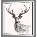 HELLES BILD CERVUS GL4546 PINTDECOR