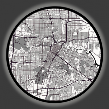 LEUCHTKARTE STADTPLAN GLT6682 PINTDECOR