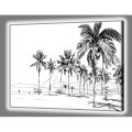 BRIGHT PALM Bild GL4522 PINTDECOR