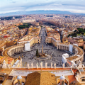 Gemälde PIAZZA SAN PIETRO G2138 PINTDECOR