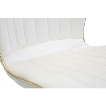 PARIS SPACE CHAIR CREME/GOLD SET 2 STK