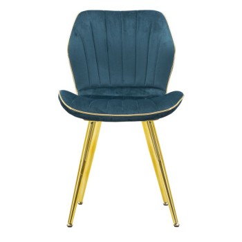 PARIS SPACE CHAIR OTTAN/GOLD SET 2 STK