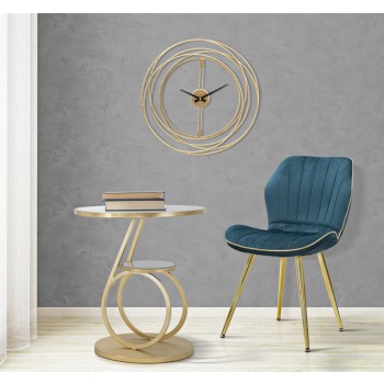 PARIS SPACE CHAIR OTTAN/GOLD SET 2 STK