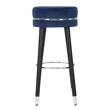 BARHOCKER PARIS BLAU/SILBER