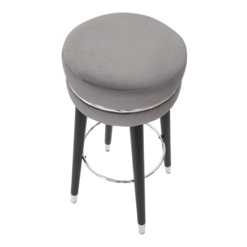 BARHOCKER PARIS GRAU/SILBER