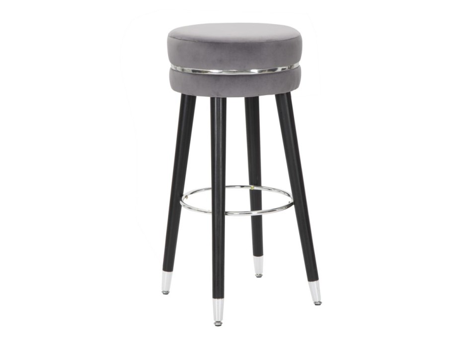 BARHOCKER PARIS GRAU/SILBER