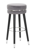 BARHOCKER PARIS GRAU/SILBER