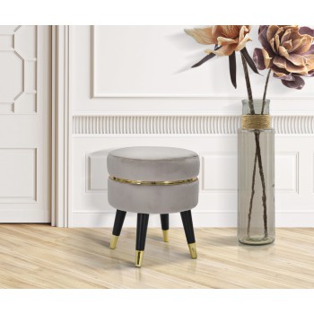 PARIS GRAU/GOLD HOCKER