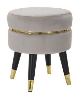 PARIS GRAU/GOLD HOCKER