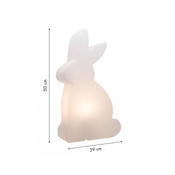 Leuchtender Hase 50 cm 32478W Season Design