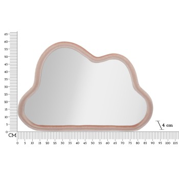 WOLKENROSA SAMT-WANDSPIEGEL