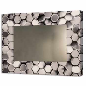 Spiegel SILVER HEXAGONS GS4326 PINTDECOR