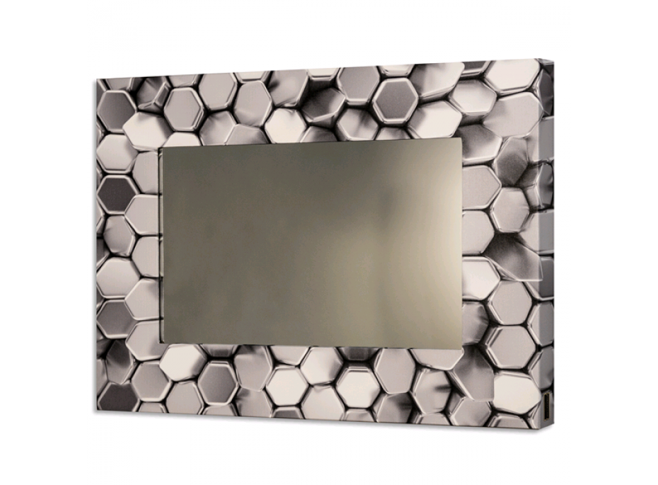 Spiegel SILVER HEXAGONS GS4326 PINTDECOR