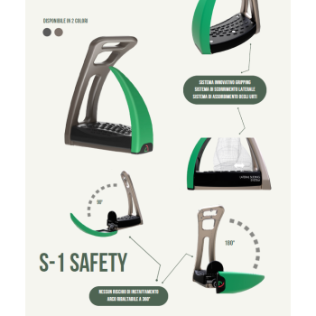 S1 SAFE RIDING Sicherheitssteigbügel