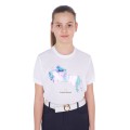 SLIM FIT T-SHIRT FÜR MÄDCHEN MIT JUMP-PRINT