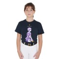 SLIM FIT KINDER-T-SHIRT MIT RITTER-PRINT