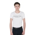 SLIM FIT HERREN-T-SHIRT MIT EQUESTRO-SCHRIFTZUG