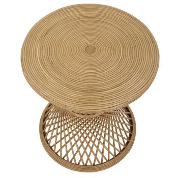 RATTAN-TISCH