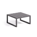 Comova 100% Outdoor-Couchtisch aus Aluminium 60x60x30