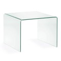 Burano Couchtisch 60 x 60 cm transparent