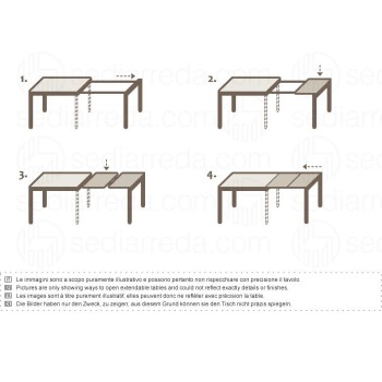 BARON CB84010-R 110 CONNUBIA TISCH