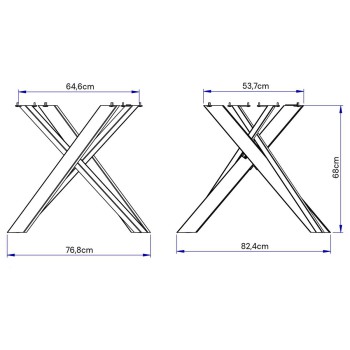 Clerk Premium Tisch – Ausziehbarer Tisch 90 x 90/194 cm. Clerk Premium Tischplatte aus weißer Esche – Beine in Anthrazit