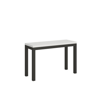 Everyday Double Table - Klapptisch 120/200x45/90 cm Everyday Double Eiche Natur Anthrazit Gestell