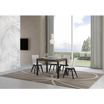 Everyday Table - Ausziehbarer Tisch 70x110/194 cm Everyday White Ash Anthrazit Gestell