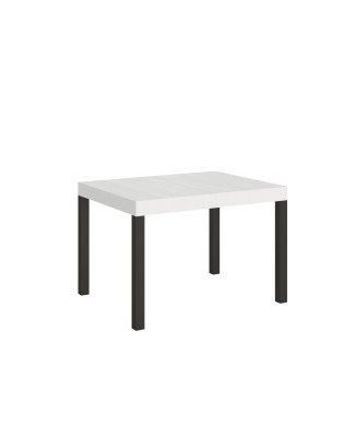 Everyday Table - Ausziehbarer Tisch 70x110/194 cm Everyday White Ash Anthrazit Gestell