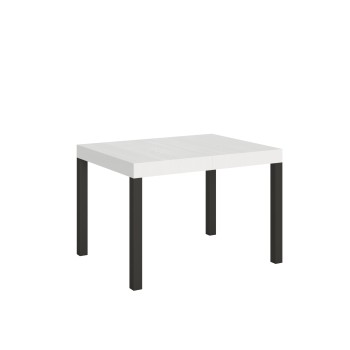 Everyday Table - Ausziehbarer Tisch 70x110/194 cm Everyday White Ash Anthrazit Gestell