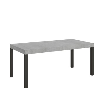 Everyday Table - Ausziehbarer Tisch 90x180/284 cm Everyday White Ash Anthrazit Gestell