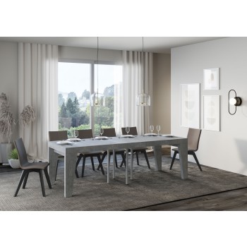 Naxy Premium Table - Ausziehbarer Tisch 90x90/246 cm Naxy Premium White Ash