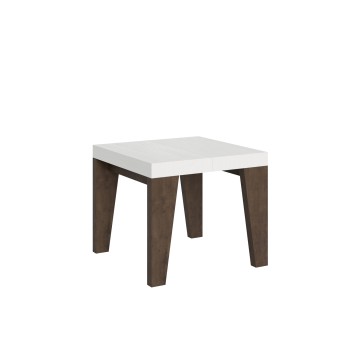 Naxy Table - Ausziehbarer Tisch 90x90/246 cm Naxy White Ash