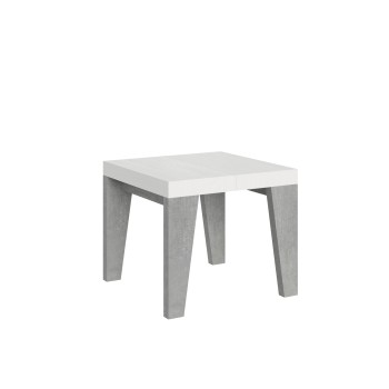 Naxy Table - Ausziehbarer Tisch 90x90/246 cm Naxy White Ash