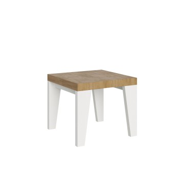 Naxy Table - Ausziehbarer Tisch 90x90/246 cm Naxy White Ash