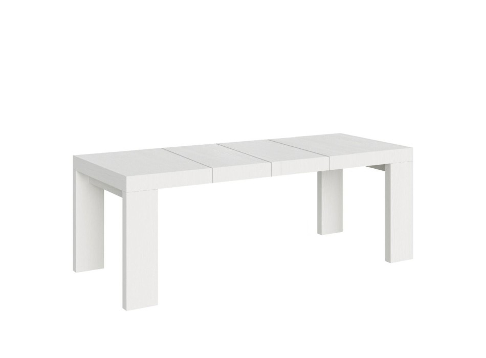 Roxell Premium Tisch – Ausziehbarer Tisch 90 x 160/264 cm Roxell Premium White Ash