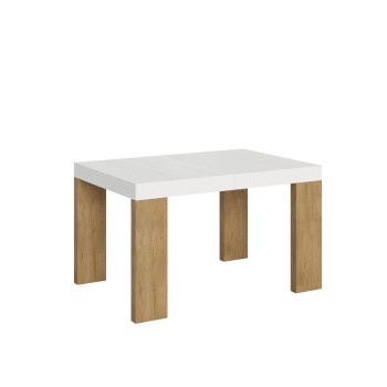 Roxell Tisch - Ausziehbarer Tisch 90x130/390 cm Roxell White Ash