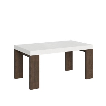 Roxell Tisch - Ausziehbarer Tisch 90x160/264 cm Roxell White Ash