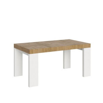 Roxell Tisch - Ausziehbarer Tisch 90x160/264 cm Roxell White Ash