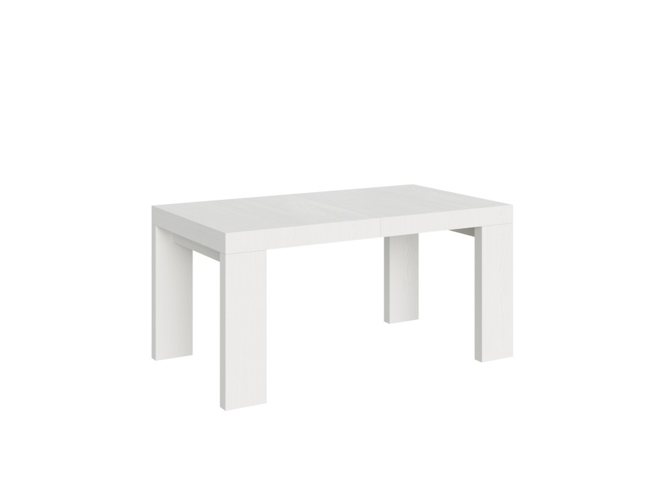 Roxell Tisch - Ausziehbarer Tisch 90x160/264 cm Roxell White Ash