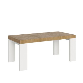 Roxell Tisch - Ausziehbarer Tisch 90x180/440 cm Roxell White Ash