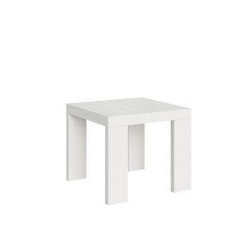 Roxell Tisch - Ausziehbarer Tisch 90x90/246 cm Roxell White Ash