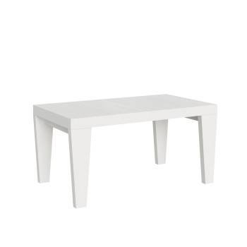 Spimbo Tisch - Ausziehbarer Tisch 90x160/264 cm Spimbo White Ash